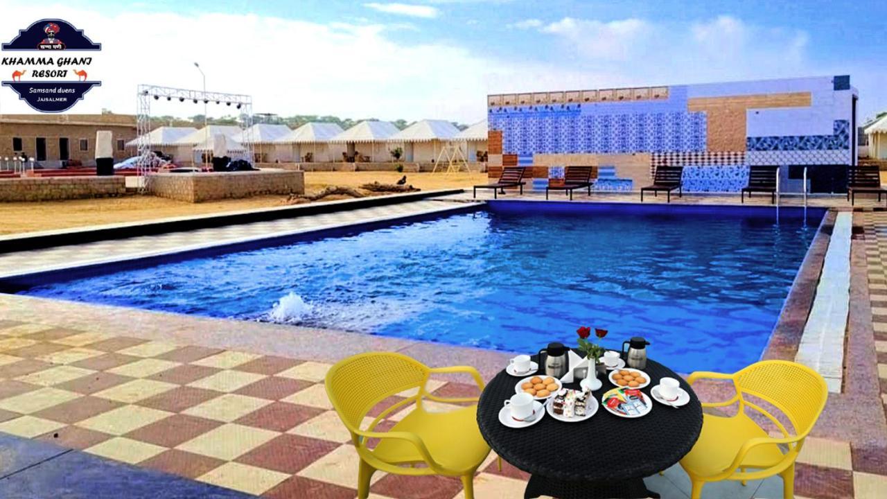Khamma Ghani Resort With Pool Jaisalmer Zewnętrze zdjęcie
