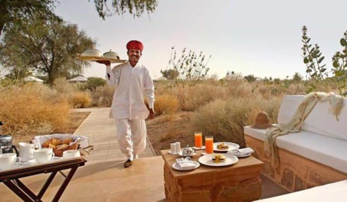 Khamma Ghani Resort With Pool Jaisalmer Zewnętrze zdjęcie
